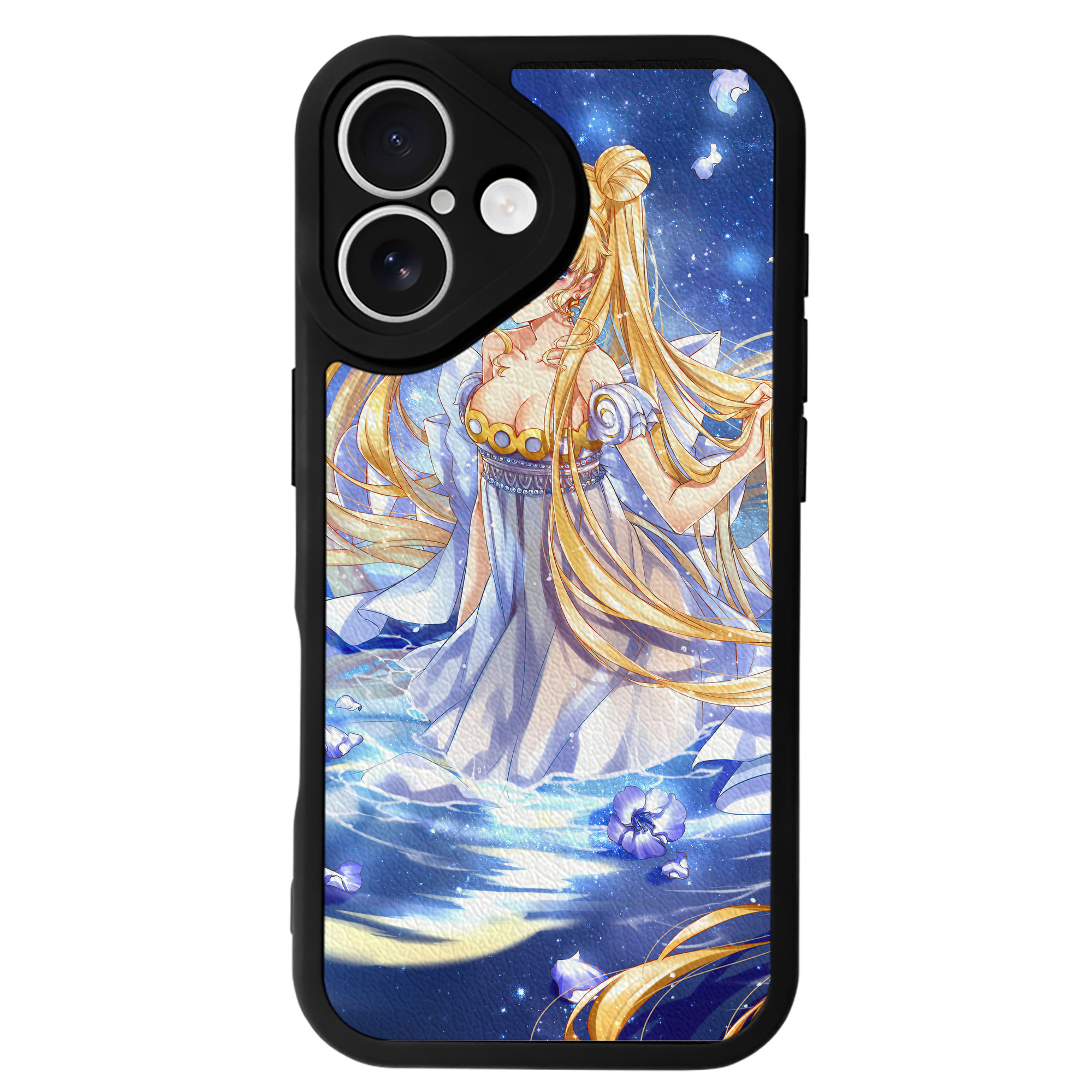 （画像用） 美少女戦士セーラームーン Sailor Moon 【iPhone 16シリーズ対応】シリコンスマホケース（レザー調） 材質：シリコン